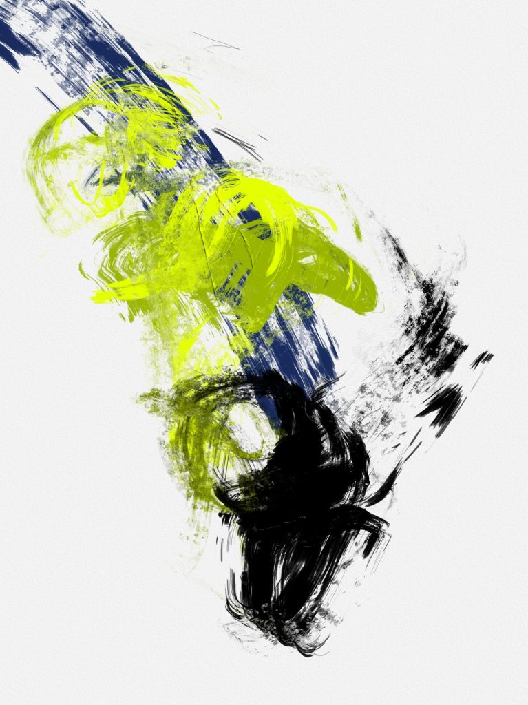 Abstract Nr.123 — artwork detail, museum-quality Giclée